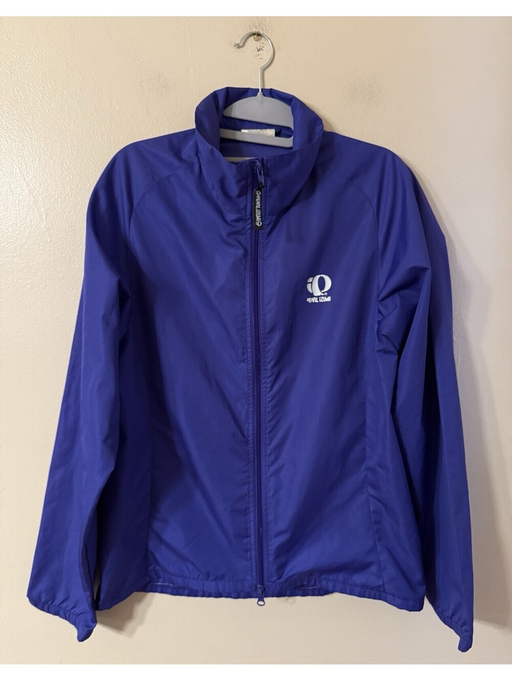 Pearl Izumi Purple Full Zip Cycling Windbreaker Jacket Women’s Size 10